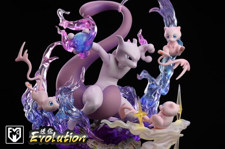 Mew & Mewtwo