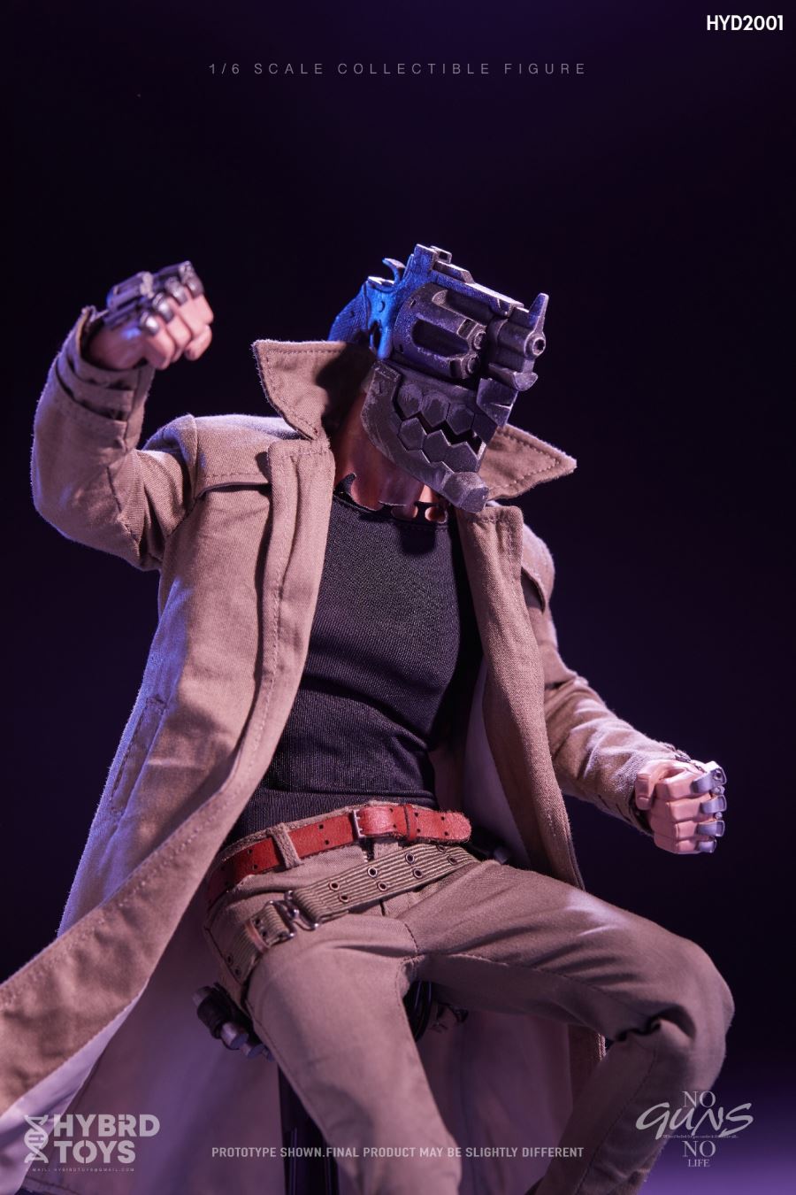 Pistol Head Detective 1/6 Scale Action Figure