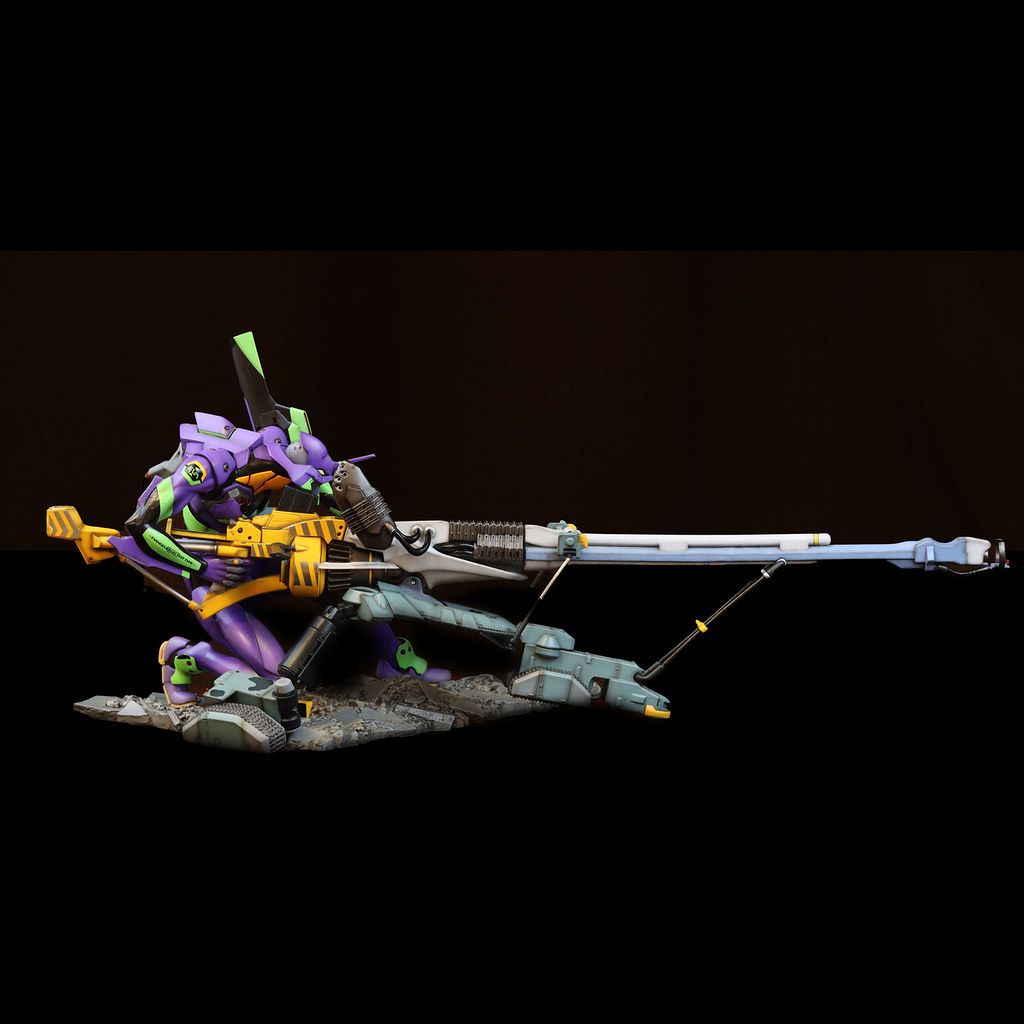 Ocean Hall EVANGELION Movie Scene STATUE