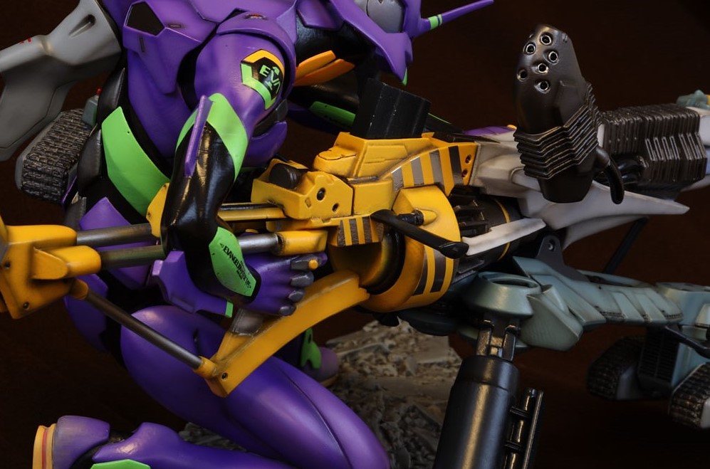 Ocean Hall EVANGELION Movie Scene STATUE