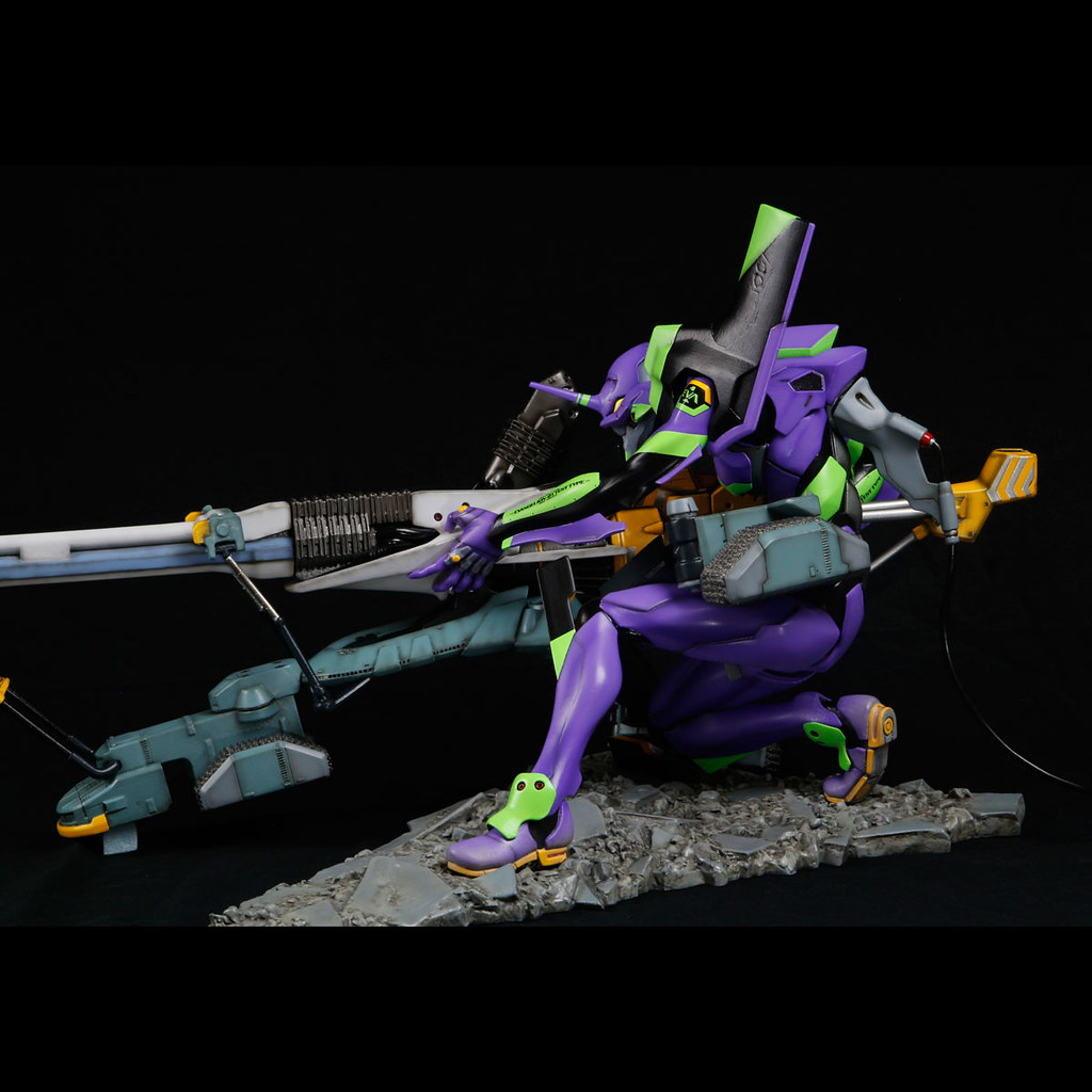 Ocean Hall EVANGELION Movie Scene STATUE