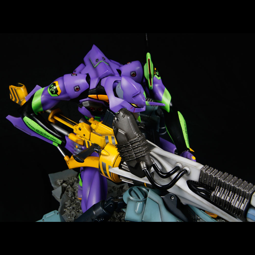 Ocean Hall EVANGELION Movie Scene STATUE