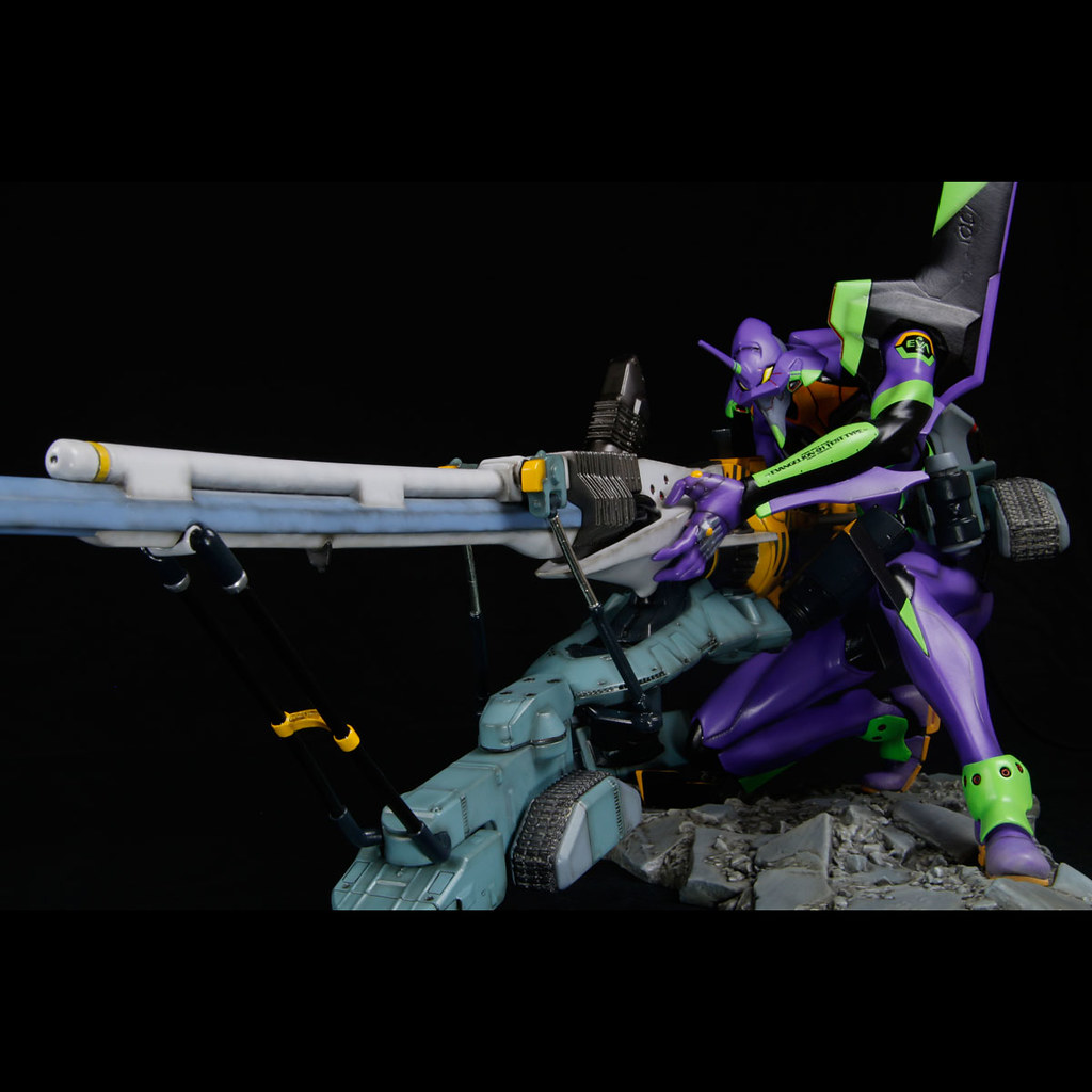 Ocean Hall EVANGELION Movie Scene STATUE
