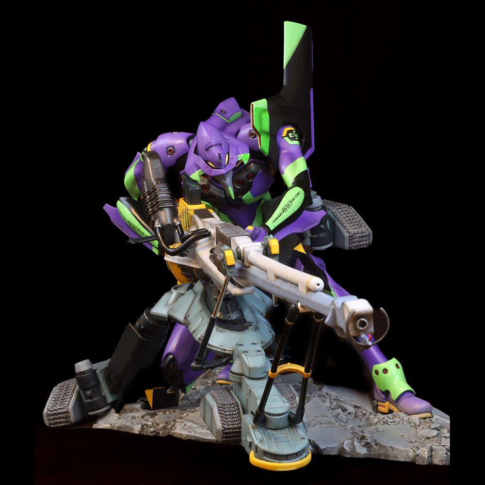 Ocean Hall EVANGELION Movie Scene STATUE