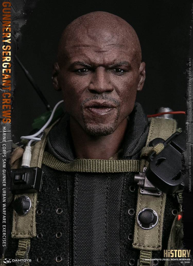 1/6 Marine Corps SAW GUNNER urban warfare exercises - Gunnery sergeant Crews