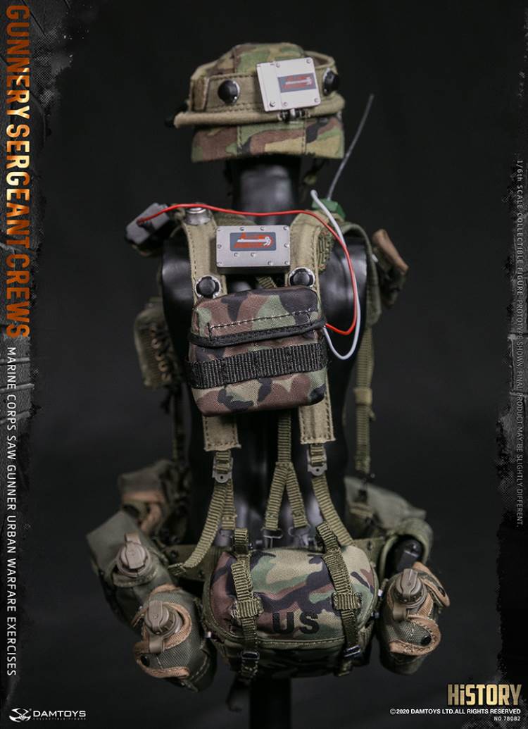 1/6 Marine Corps SAW GUNNER urban warfare exercises - Gunnery sergeant Crews
