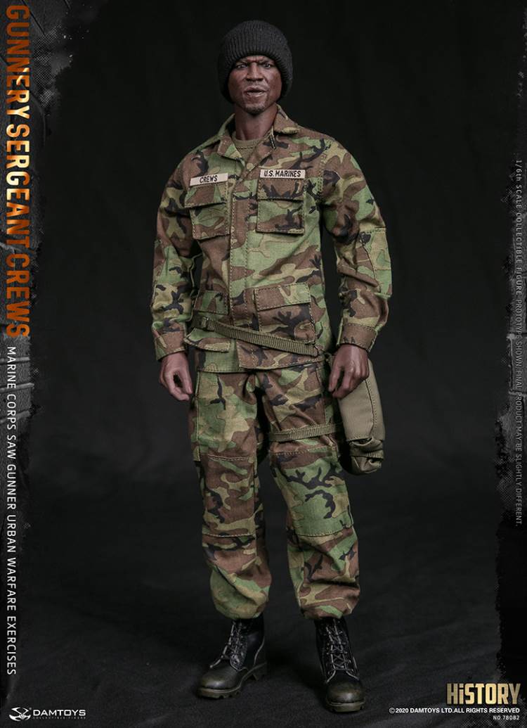1/6 Marine Corps SAW GUNNER urban warfare exercises - Gunnery sergeant Crews