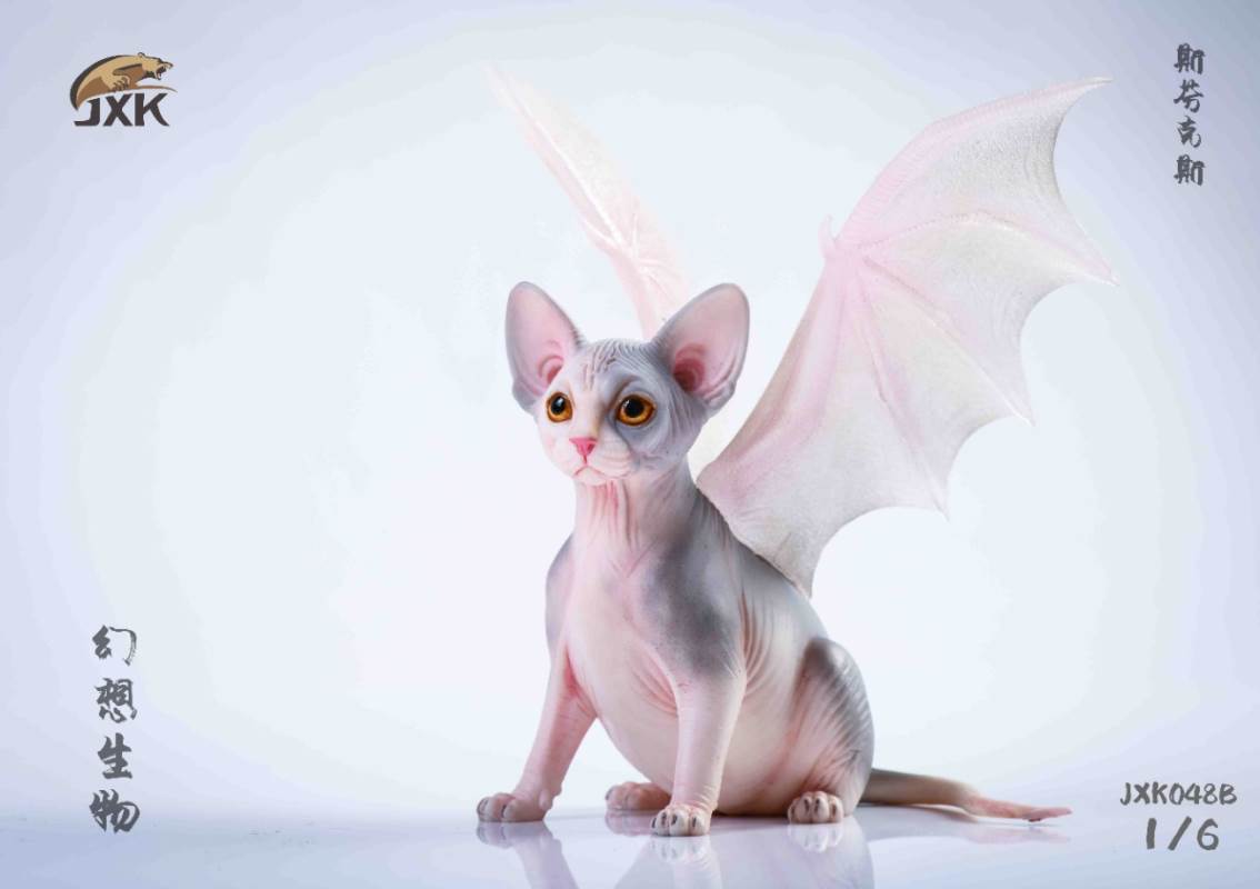 1/6 Fantasy Creature: Hairless Cat Sphinx Manta JXK048