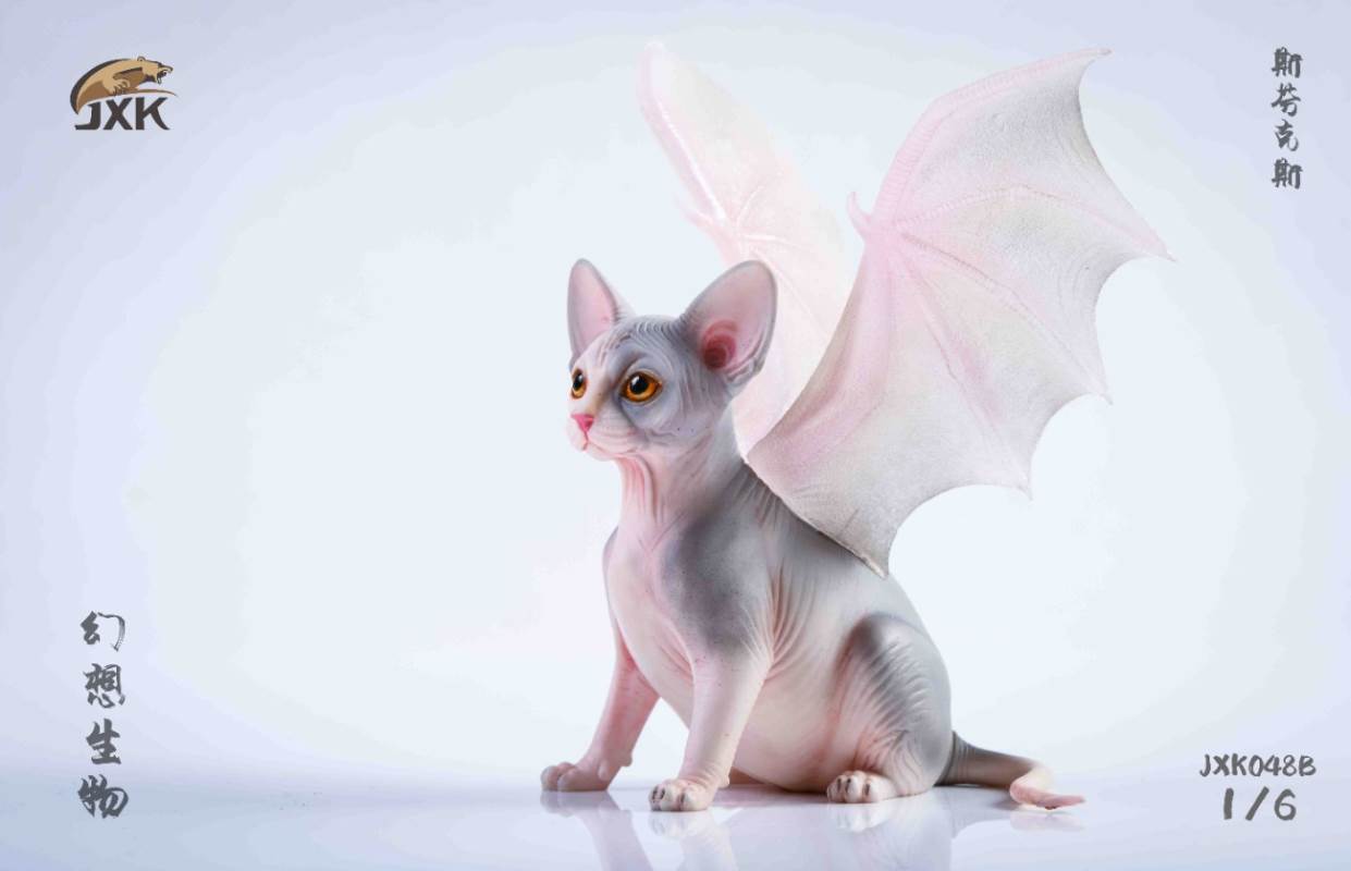 1/6 Fantasy Creature: Hairless Cat Sphinx Manta JXK048