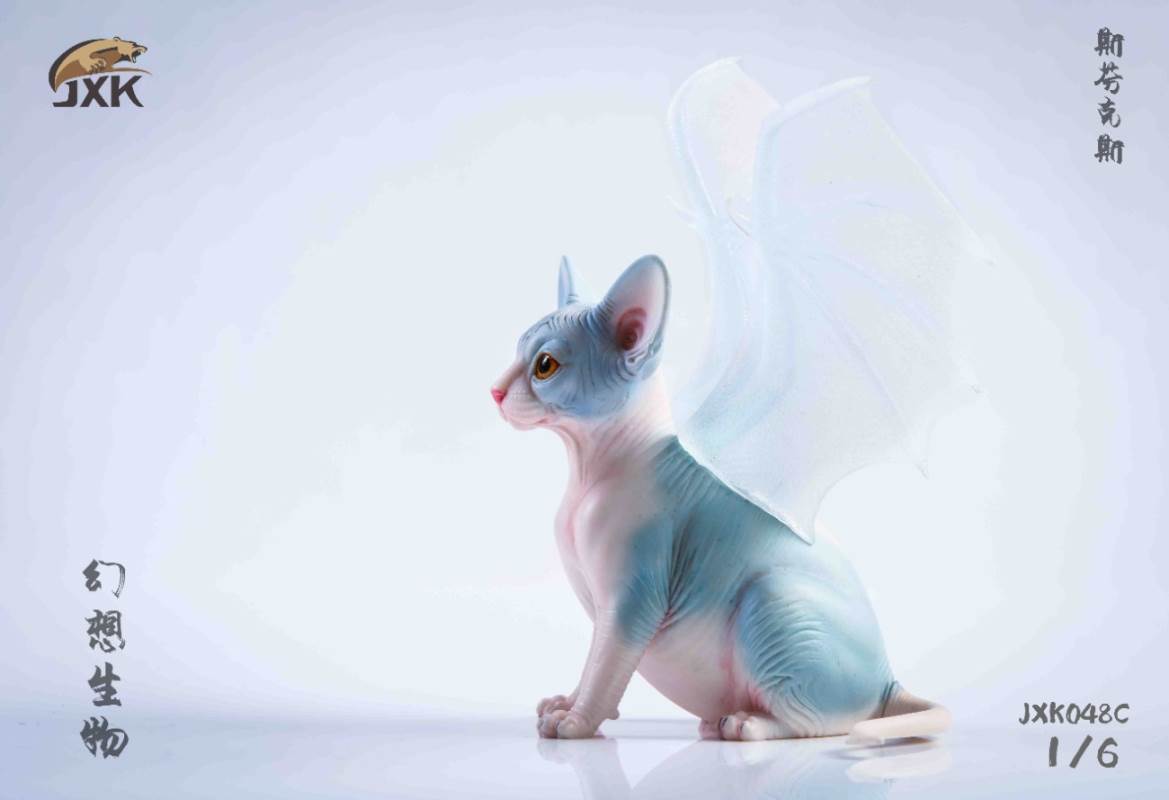 1/6 Fantasy Creature: Hairless Cat Sphinx Manta JXK048