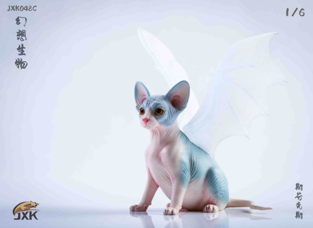1/6 Fantasy Creature: Hairless Cat Sphinx Manta JXK048