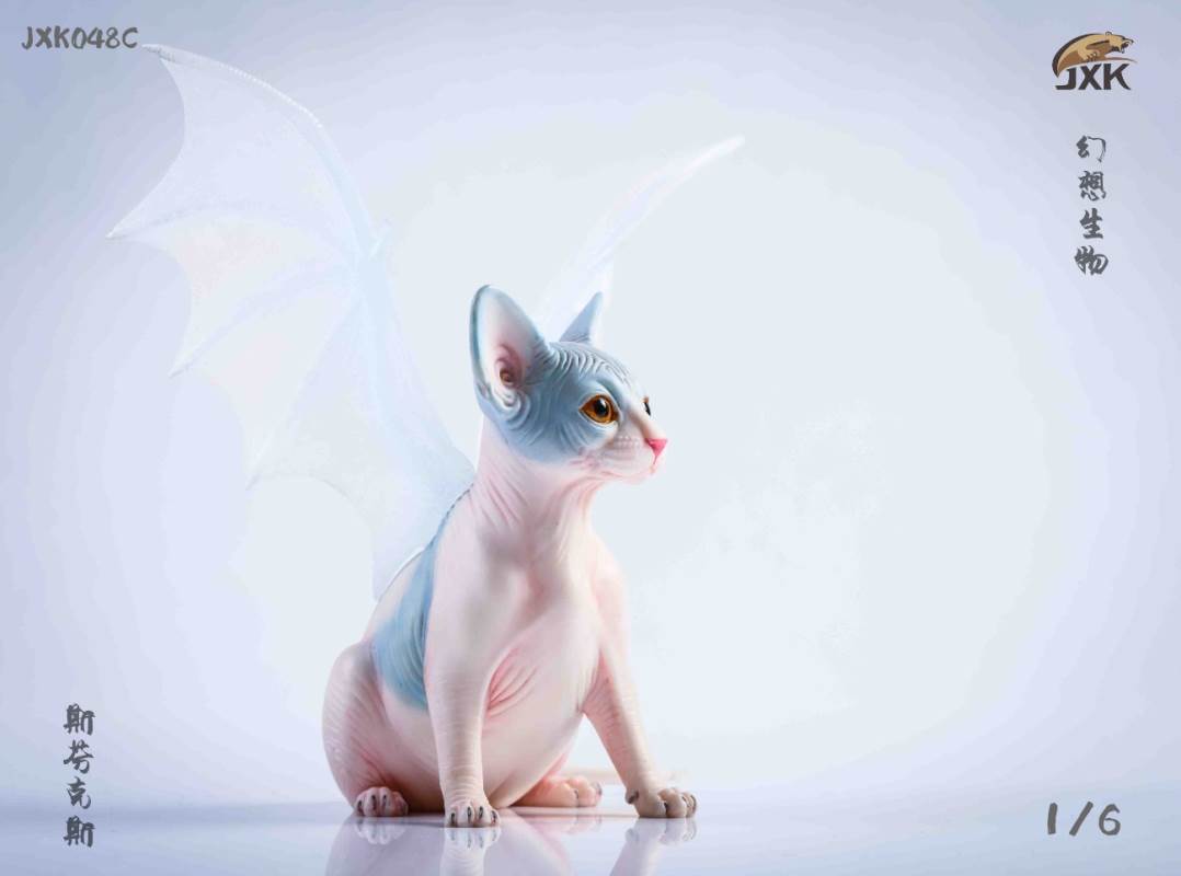 1/6 Fantasy Creature: Hairless Cat Sphinx Manta JXK048