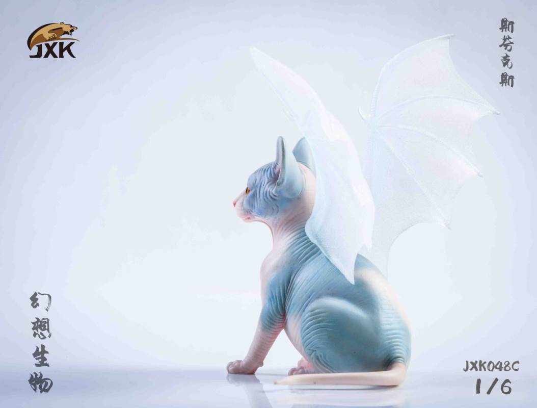 1/6 Fantasy Creature: Hairless Cat Sphinx Manta JXK048