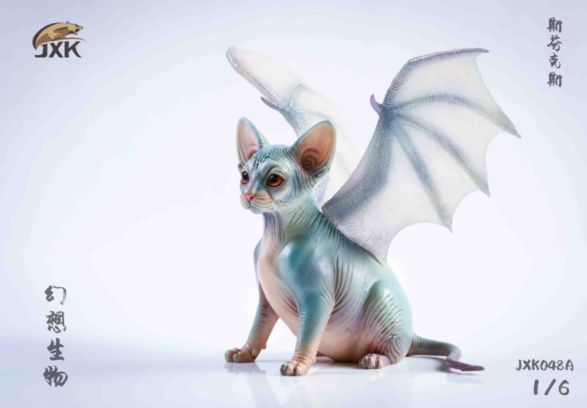 1/6 Fantasy Creature: Hairless Cat Sphinx Manta JXK048