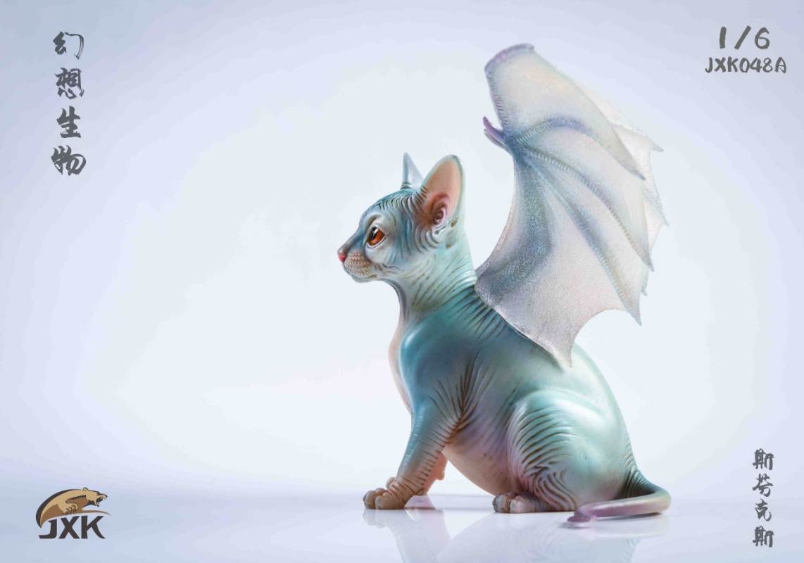 1/6 Fantasy Creature: Hairless Cat Sphinx Manta JXK048