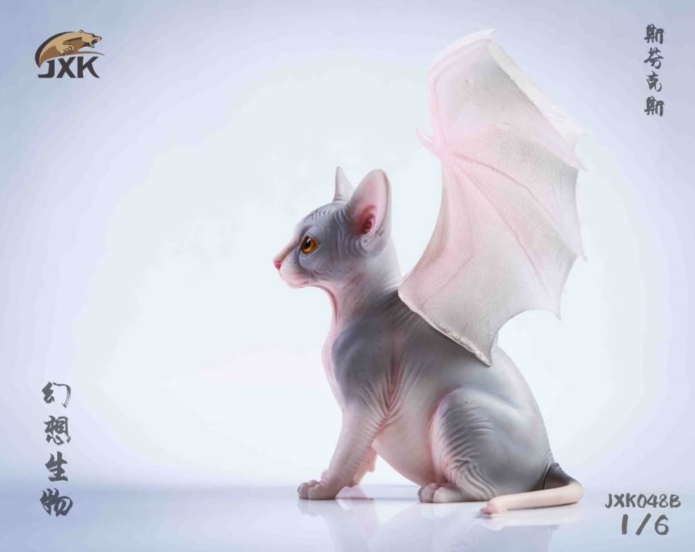 1/6 Fantasy Creature: Hairless Cat Sphinx Manta JXK048