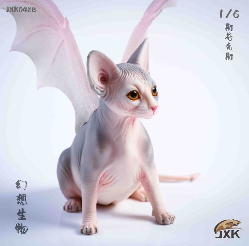 1/6 Fantasy Creature: Hairless Cat Sphinx Manta JXK048