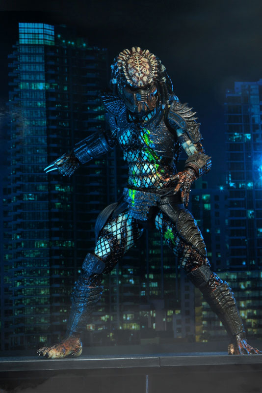 Predator 2 / City Hinter Predator Ultimate 7 Inch Action Figure Battle Damage ver