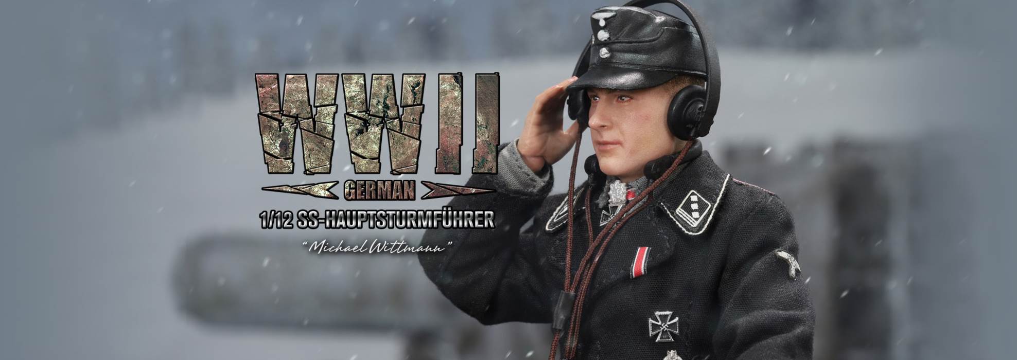 1/12 Pocket Hero Series-WWII Tank Ace Weitmann