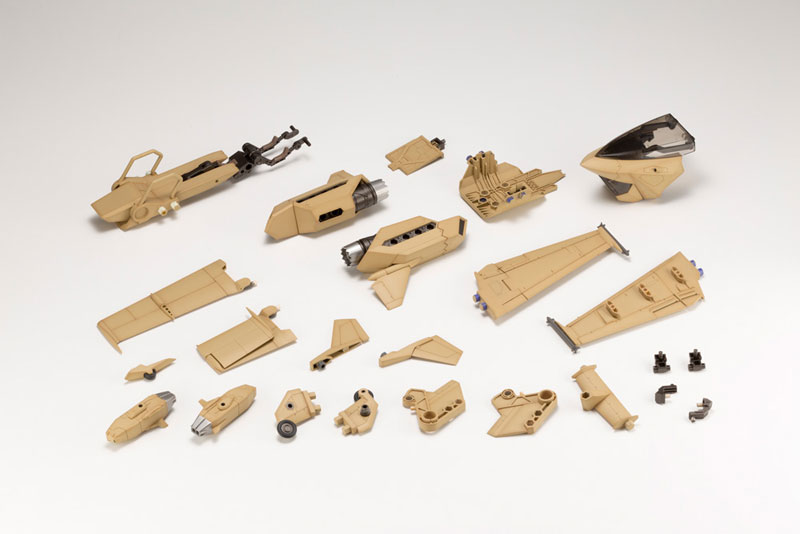 Hexa Gear Booster Pack 005 Desert Yellow Ver. 1/24 Kit Block