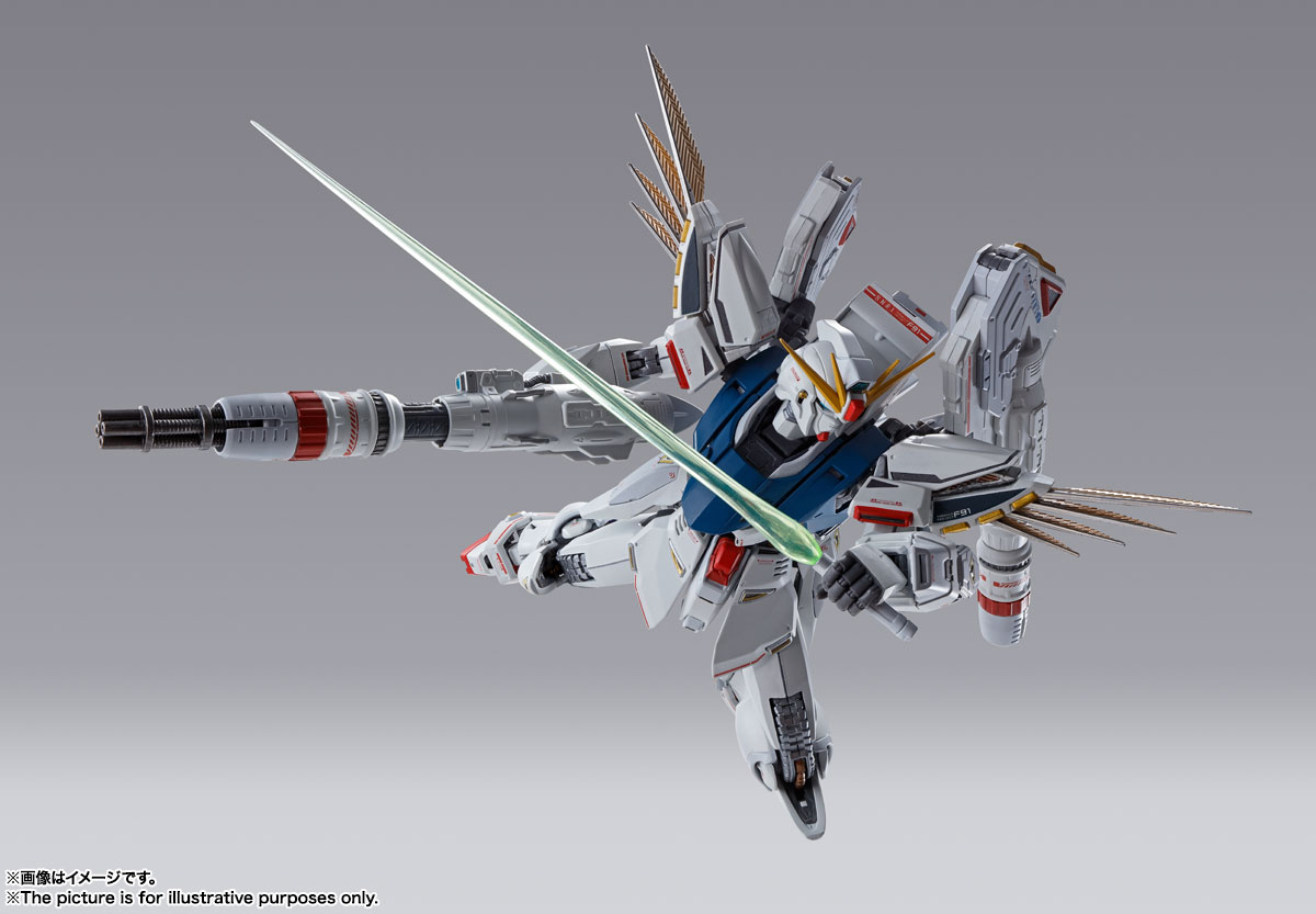 METAL BUILD Gundam F91 CHRONICLE WHITE Ver.
