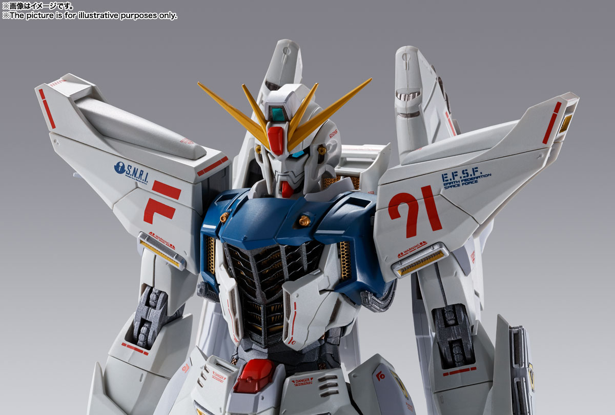 METAL BUILD Gundam F91 CHRONICLE WHITE Ver.