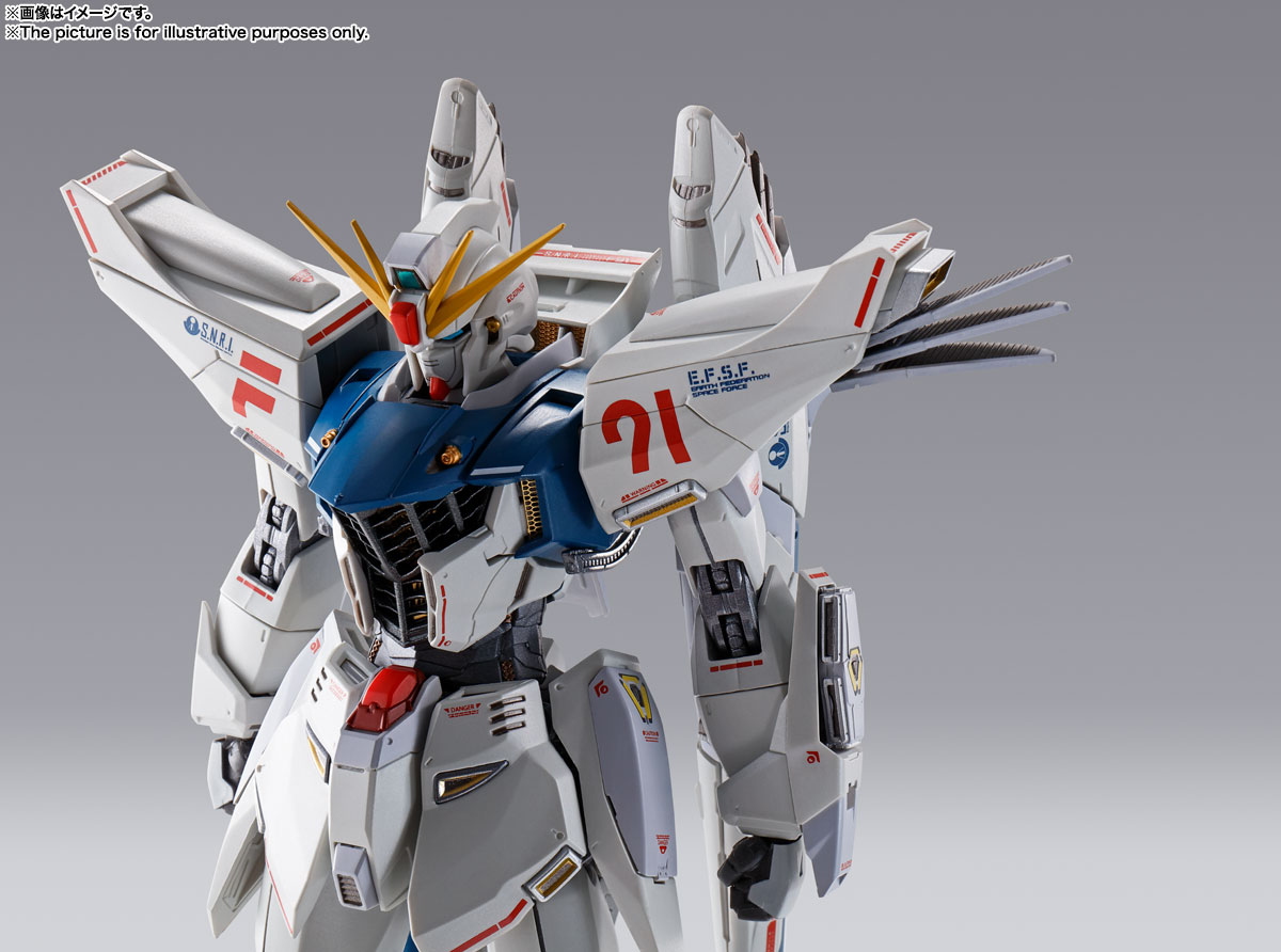METAL BUILD Gundam F91 CHRONICLE WHITE Ver.