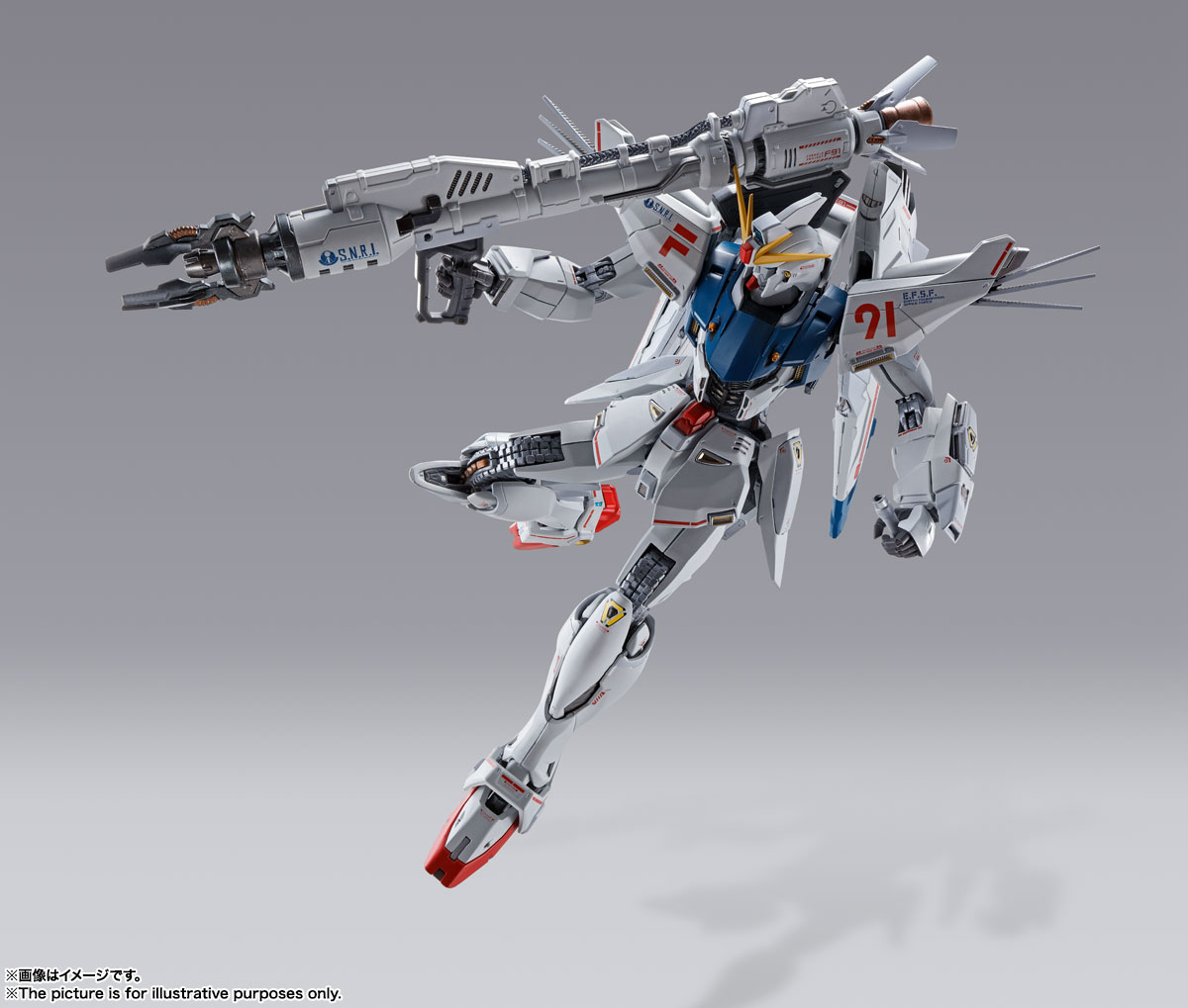 METAL BUILD Gundam F91 CHRONICLE WHITE Ver.