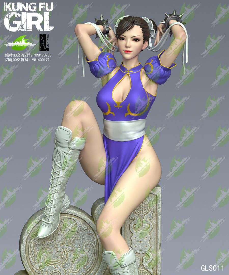 Kung Fu Girl statue - Chun Li