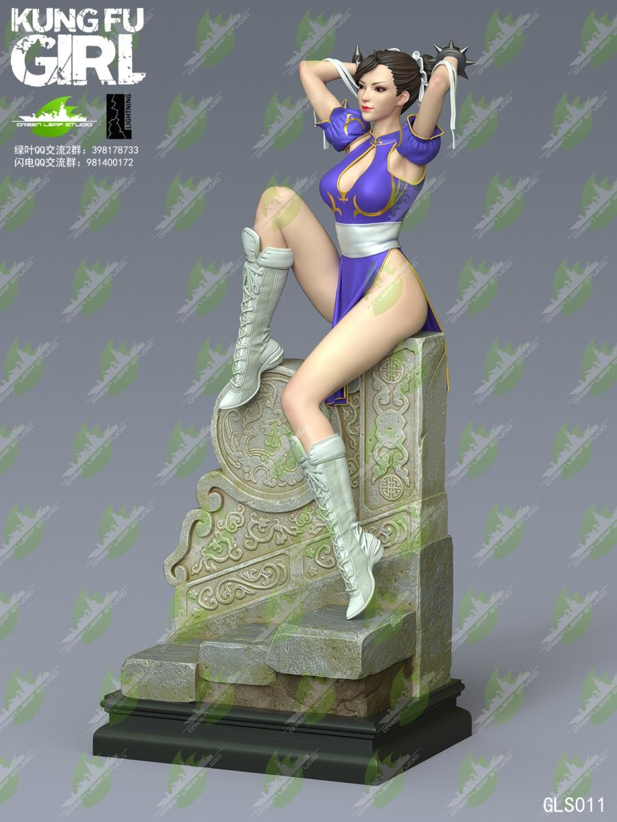 Kung Fu Girl statue - Chun Li