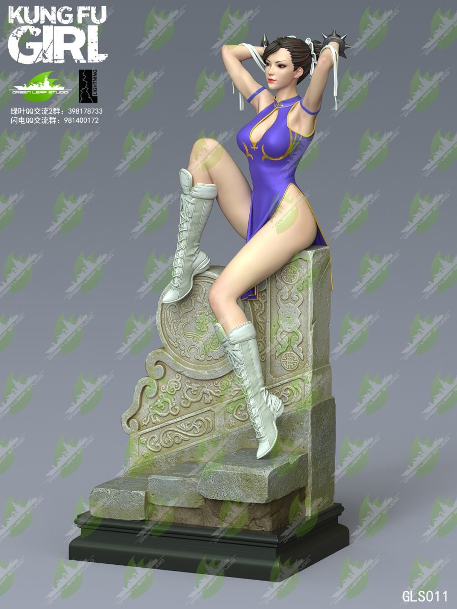 Kung Fu Girl statue - Chun Li