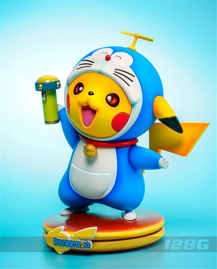 Pikachu Cos Doraemon