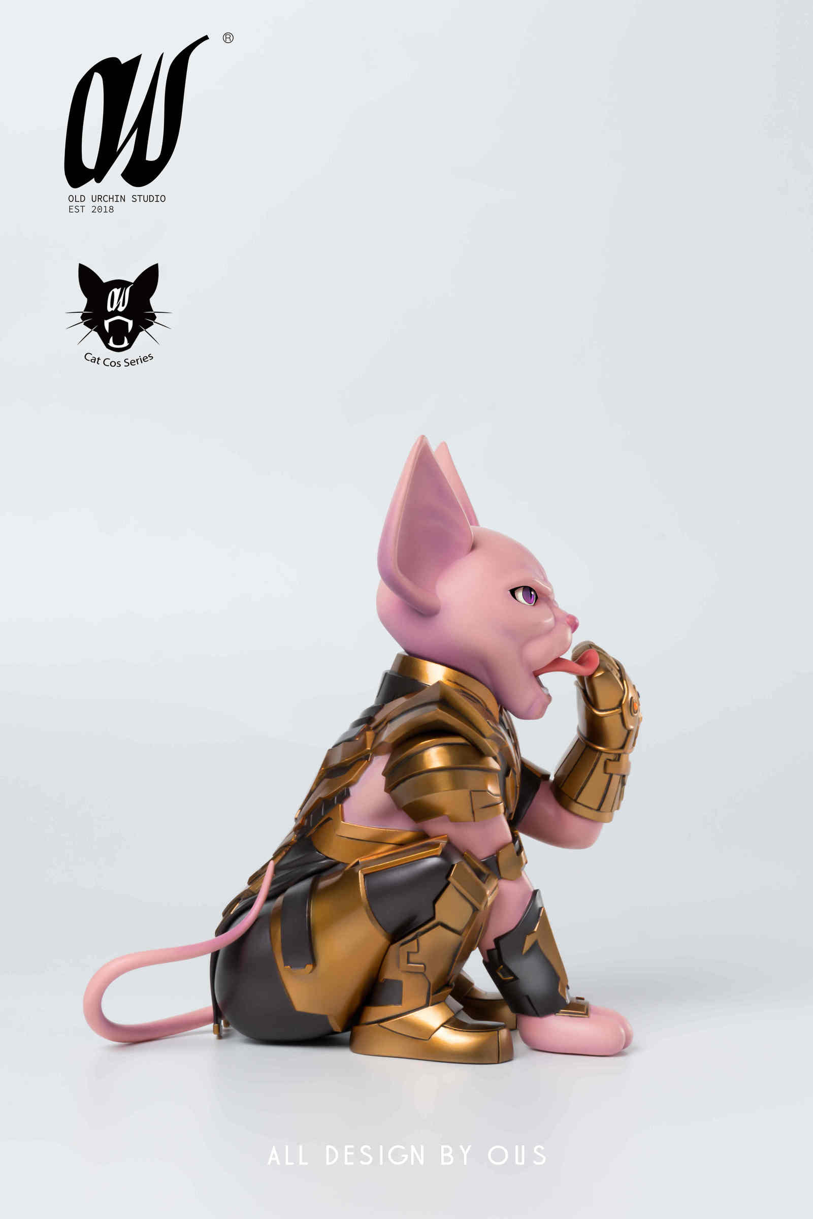 Sphynx Cat Cos Thanos