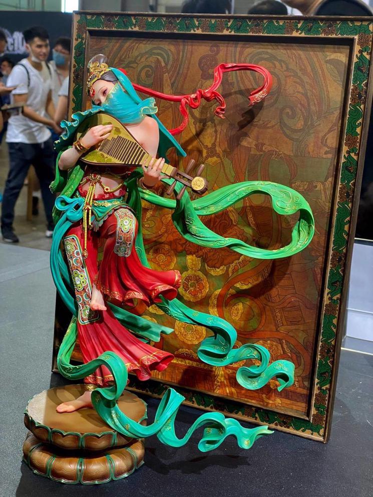 Elegant Beauties – Dancer of Cloud Palace Statue