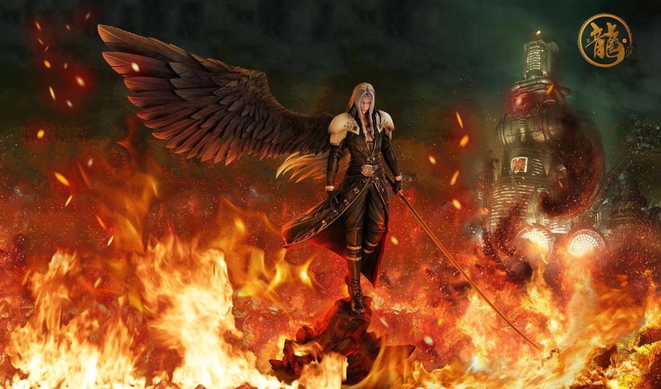 ภาพถ่ายสินค้าจริงของ Sephiroth ของค่าย Dragon Studio
