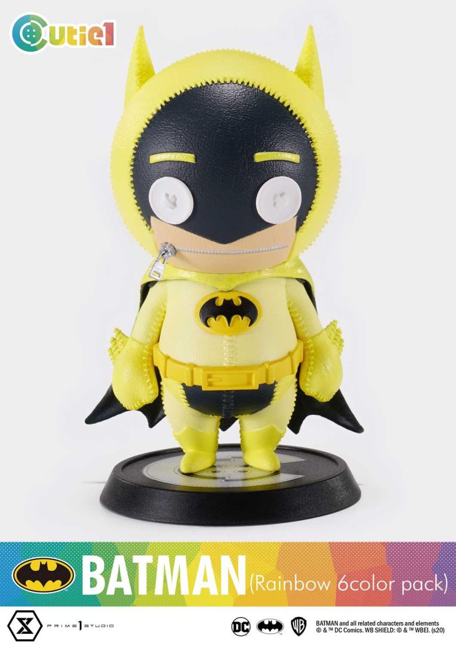 Cutie1 DC Series Batman Rainbow Six Colors Pack