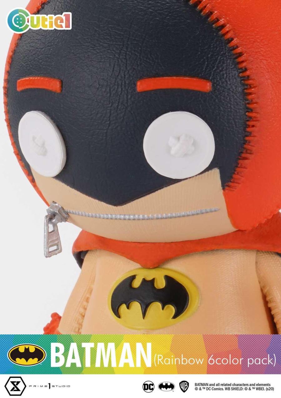 Cutie1 DC Series Batman Rainbow Six Colors Pack