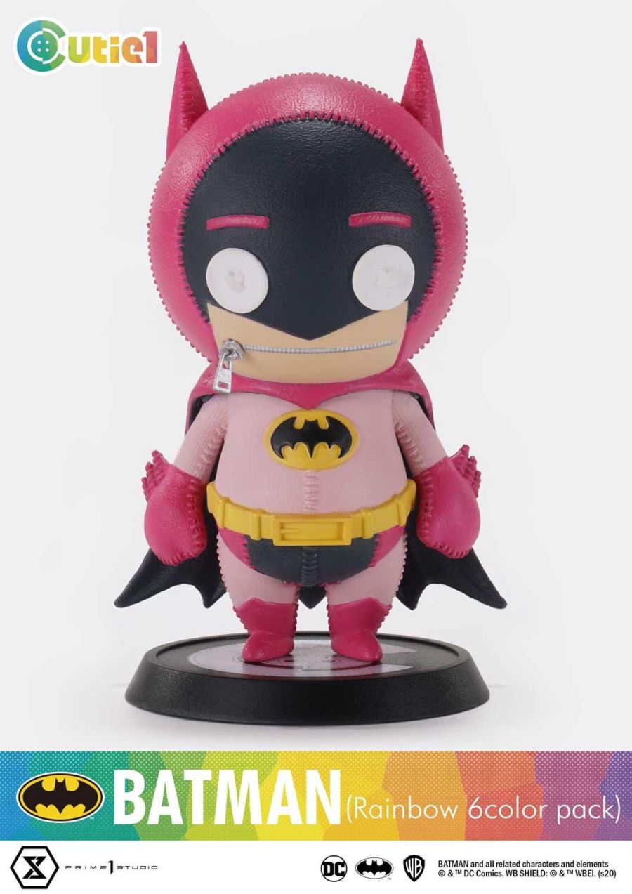 Cutie1 DC Series Batman Rainbow Six Colors Pack
