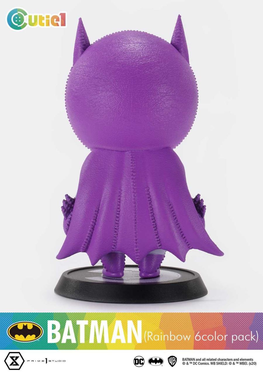 Cutie1 DC Series Batman Rainbow Six Colors Pack