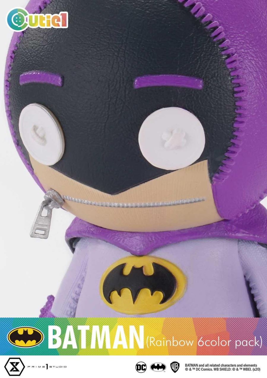 Cutie1 DC Series Batman Rainbow Six Colors Pack