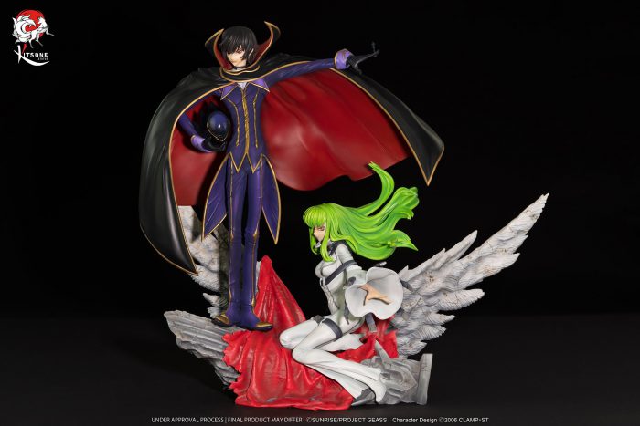 Code Geass: A statue for Lelouch and CC