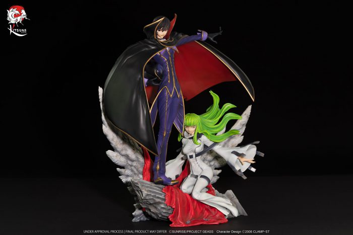 Code Geass: A statue for Lelouch and CC