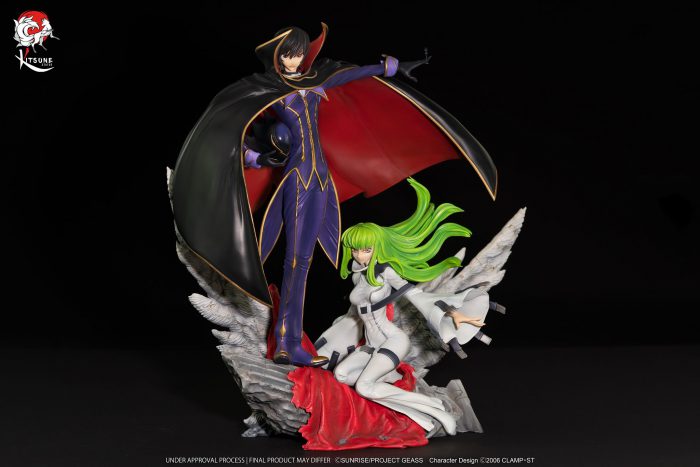Code Geass: A statue for Lelouch and CC