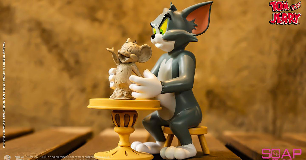 Tom and Jerry-The Sculptor Statue