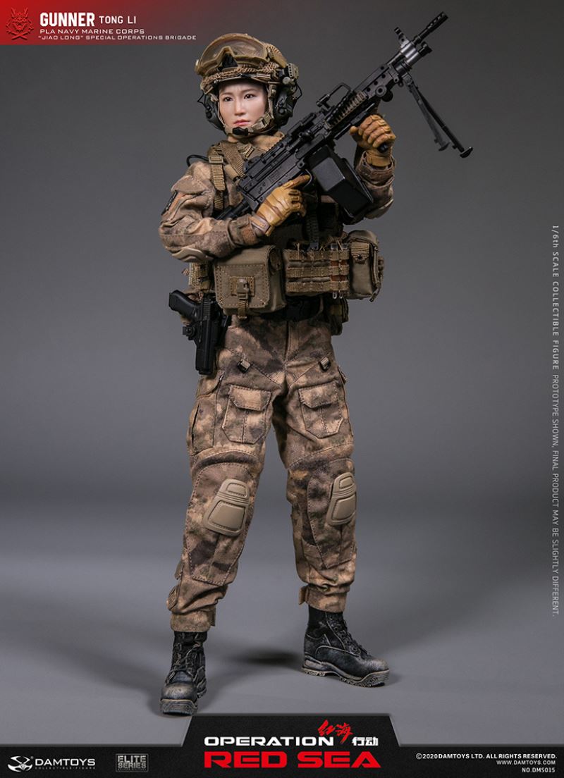 Special Operations Brigade female member 1/6 scale