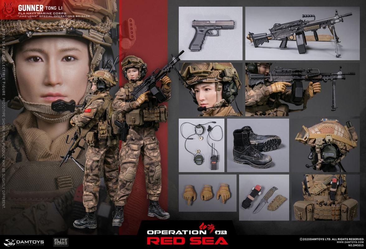 Special Operations Brigade female member 1/6 scale