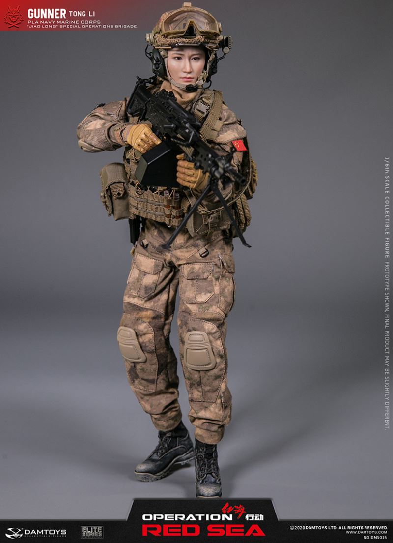 Special Operations Brigade female member 1/6 scale