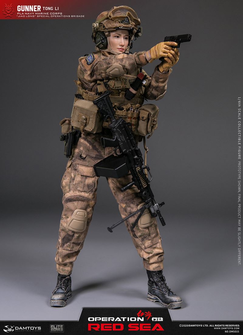 Special Operations Brigade female member 1/6 scale