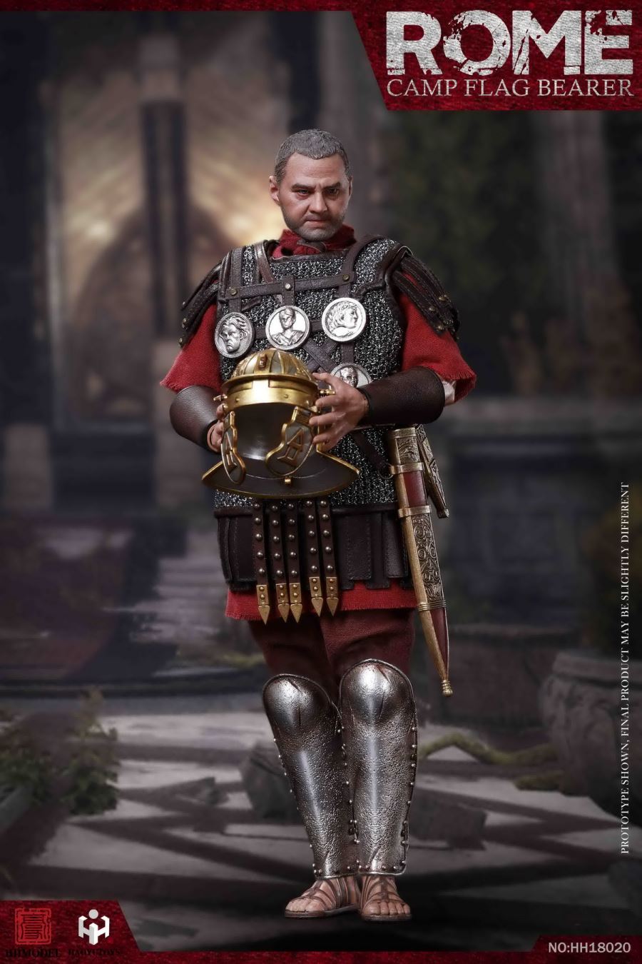 1/6  Imperial Army - Camp flag bearer