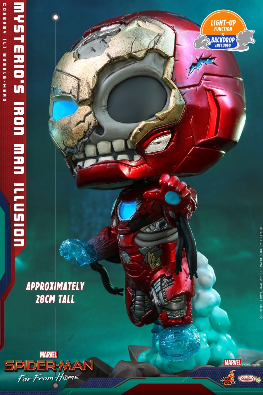 Mysterio’s Iron Man Illusion Cosbaby (L) Bobble-Head